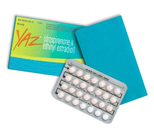 yaz birth control side effects