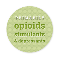 opioids stimulants and depressants are commonly abused