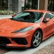 Orange Chevrolet Corvette