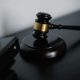 A desk and gavel representing the crackdown on personal injury lawsuits in Georgia